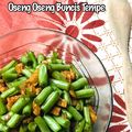 Cooksnap dari anif agustina untuk resep Oseng2 buncis tempe