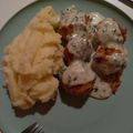 Péter Turóczy Cooksnap-ja, amikor elkészítette a(z) Fasírtgolyók tejszínes mártásban receptet.