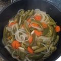 El cooksnap de Lorena Alvarado cuando hizo Como hacer chiles curtidos.