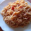 Joyce Ng'ong'a's cooksnap of when they made Prudy's Indomie. #endofyearchallenge.