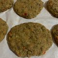 El cooksnap de Guillermina cuando hizo Hamburguesas de lenteja.