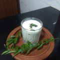 Geetha Srinivasan का कुकस्नैप जब उन्होंने मसाला छाछ (masala chach recipe in Hindi) बनाया था।