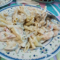 El cooksnap de Nicoleta Denisa Popescu cuando hizo Pasta con gambas y setas.