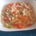El cooksnap de Noemí Camblor cuando hizo Judías blancas con verduras.