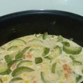 El cooksnap de Erika Lozano cuando hizo Calabacitas en crema.