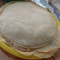 El cooksnap de Karina Valenzuela cuando hizo Panqueques para canelones.