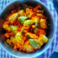 Nisha Mandan's cooksnap of when they made બેસન વાળા કેપ્સિકમ(besan capsicum recipe in Gujarati).