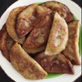 El cooksnap de Anaeli cuando hizo Empanadas de plátano macho con queso y frijol.