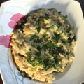 El cooksnap de Melli Ale cuando hizo Risotto Funghi (Risotto de hongos).