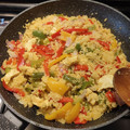 El cooksnap de Marta Jiménez-Bravo cuando hizo Couscous con pollo y verduras.