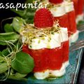 El cooksnap de Gema la gaditana cuando hizo Ensalada de Queso blanco y sandía.