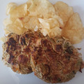El cooksnap de John Newton cuando hizo Hamburguesas vegetales con brotes de soja.