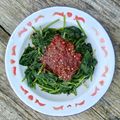Cooksnap dari Agnes エミリア 💕 untuk resep Brambang Asem Daun Ubi Khas Solo