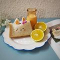 chuneyi 的 兔兔造型口袋吐司 cooksnap