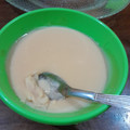 El cooksnap de Lore Sagardoy cuando hizo Postre tipo serenito 2 sabores con leche en polvo o leche común.