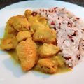 El cooksnap de Sarandonga cuando hizo Pollo al curry pa' unas prisas.
