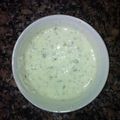 El cooksnap de Irene-Guirao cuando hizo Salsa tártara de yogur.