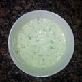 El cooksnap de Irene-Guirao cuando hizo Salsa tártara de yogur.