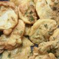Fazila's cooksnap of when they made Bhajia.