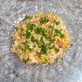 El cooksnap de Ruth Santander cuando hizo Arroz frito casero.