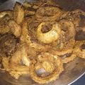 El cooksnap de Trini Gimenez cuando hizo Aros de cebolla.