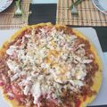 El cooksnap de Jose Estacio cuando hizo Pizza barbacoa en la sartén en 10 minutos.