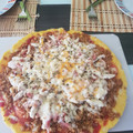 El cooksnap de Jose Estacio cuando hizo Pizza barbacoa en la sartén en 10 minutos.