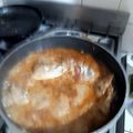 El cooksnap de pablo cuando hizo Pollo con arroz amarillo.