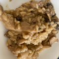 Cooksnap de Rafaela quando cozinhou Risotto com cogumelos eryngui frescos.