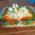 El cooksnap de Glaucia Irene cuando hizo Ensalada de 10 ingredientes esenciales básicos de la cocina italiana + postre de otros 3 ing ❤️ 🇮🇹 🤌🏼.