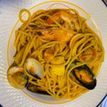 El cooksnap de Débora Cantero Martínez cuando hizo Spaghetti alla marinara (con sepia, gambones y almejas).