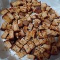 Cooksnap από Χατζάκης Σωκράτης στη συνταγή Κρουτόν με σκόρδο και πάπρικα