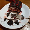 Angele Nault's cooksnap of when they made Chocolate Strawberry Cream Cake Roll.