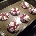 kassandra.vanwinkle's cooksnap of when they made Red Velvet Crinkle Cookies.