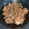 El cooksnap de David Guzman Sanz cuando hizo Pollo a la cerveza con champiñones.