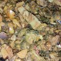 Gayatri का कुकस्नैप जब उन्होंने चटपटे करेले (chatpate karele recipe in Hindi) बनाया था।