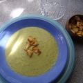El cooksnap de Fabiola Pérez cuando hizo Crema de calabacín.