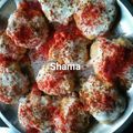 Rafiqua Shama का कुकस्नैप जब उन्होंने दही बड़ा (Dahi bada recipe in Hindi) बनाया था।