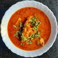 Hema Wane's cooksnap of when they made सरंग्याच कालवण(Pomfret curry).