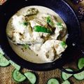 Areeba Muhammed's cooksnap of when they made Green chicken karahi.
