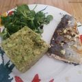 El cooksnap de Cristina cuando hizo Salmón con arroz y aguacate al pesto.