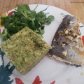 El cooksnap de Cristina cuando hizo Salmón con arroz y aguacate al pesto.