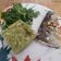 El cooksnap de Cristina cuando hizo Salmón con arroz y aguacate al pesto.
