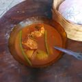 El cooksnap de Erick Estrada cuando hizo Pepian Guatemalteco.