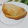 El cooksnap de Ivan Lucena Galan cuando hizo Calzone relleno de atún, anchoas y mozzarella.