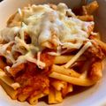 El cooksnap de Irene-Guirao cuando hizo Pasta con atún cebolla y albahaca.