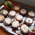El cooksnap de Sandra cuando hizo Cupcake de naranja.