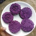 Cooksnap của Thu Mèo khi họ làm theo món Bánh trung thu khoai lang tím (chay, mặn đều ok)
