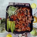 Cooksnap của Lâm Hạnh khi họ làm theo món Thịt ba rọi nướng