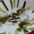 صورة من طبخات بنت الشام منى Madona ، شاركها بعد تجربة وصفة سلطة لبن وخيار🌱
